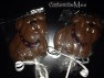 660 Bulldog Dog Chocolate Candy or Soap Mold